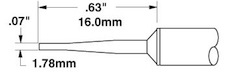 Solder Tip, Smart Heat PowerTips, STTC-542Metcal  